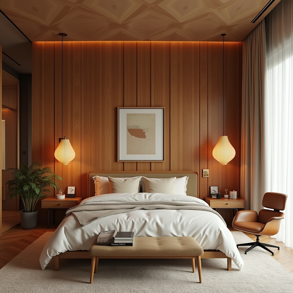 modern bedroom accent wall 10