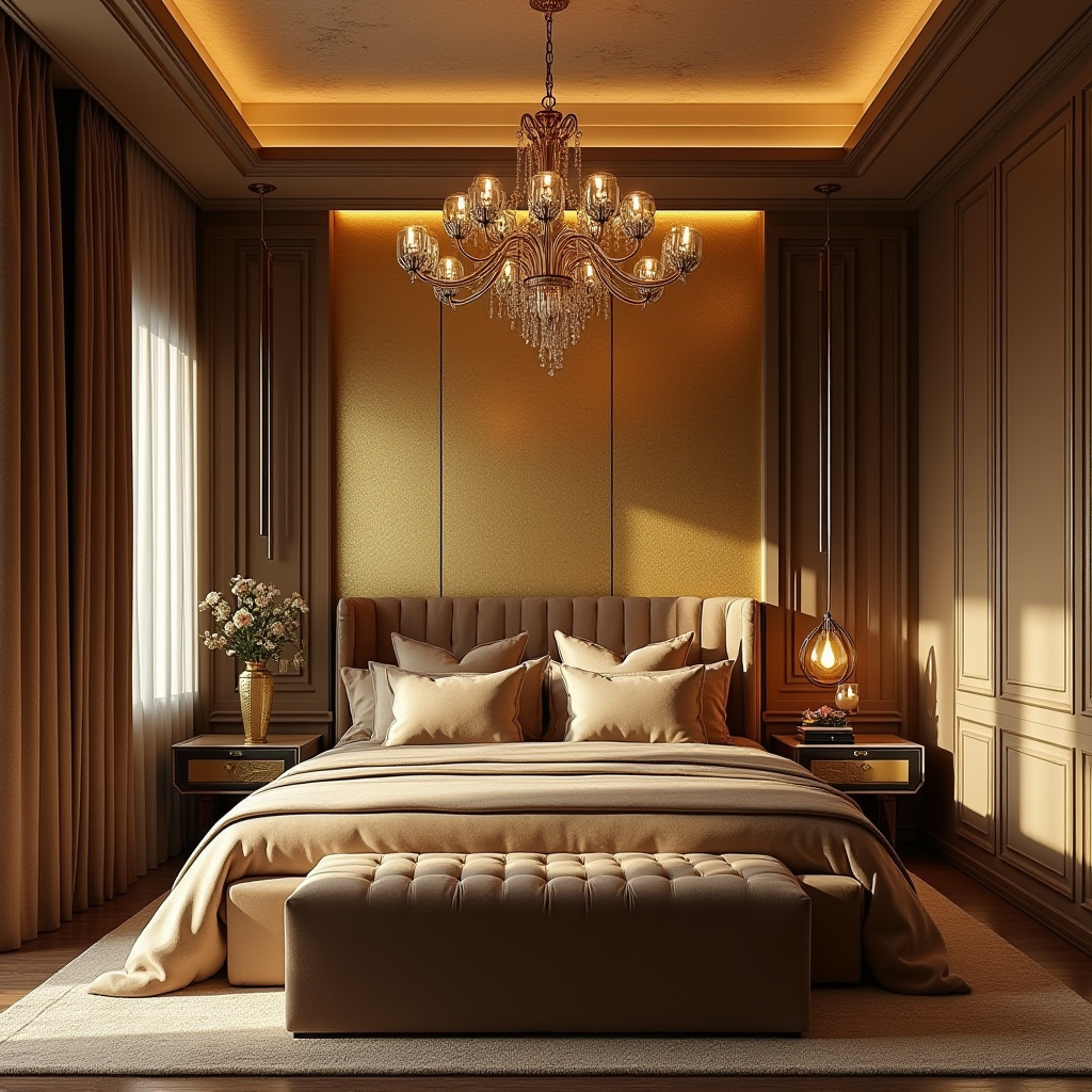 modern bedroom accent wall 13