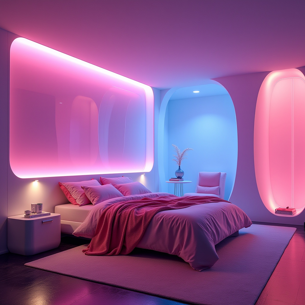 modern bedroom accent wall 17
