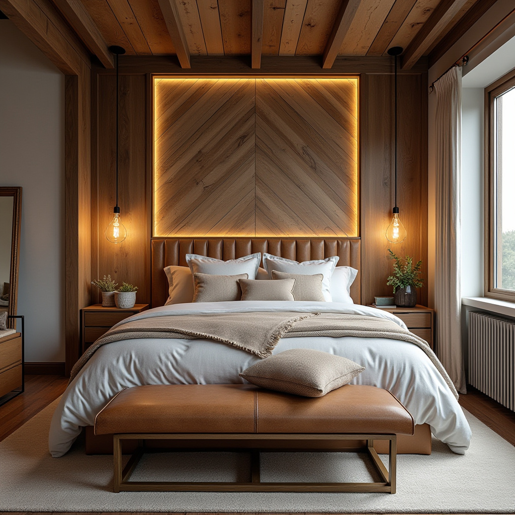 modern bedroom accent wall 20