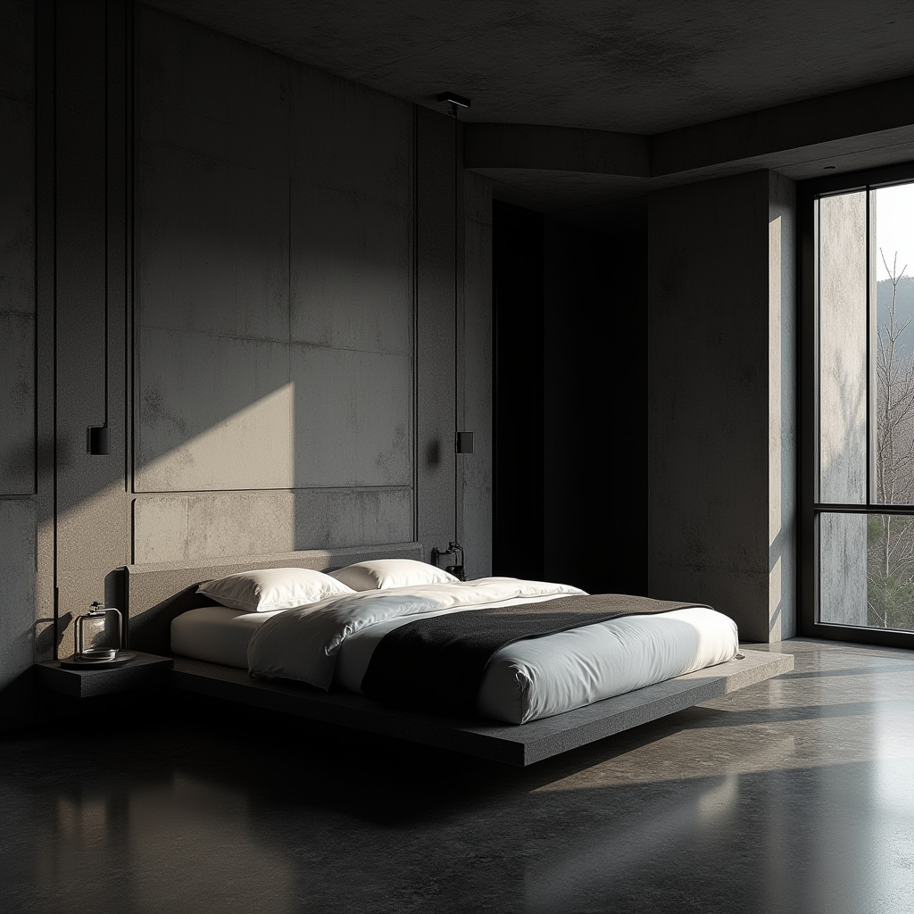 modern bedroom accent wall 23