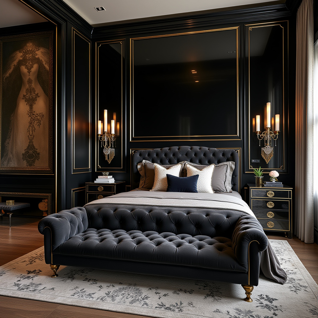 modern bedroom accent wall 28