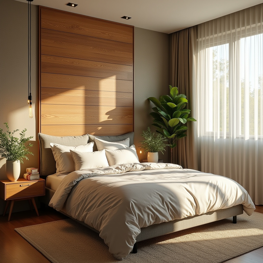 modern bedroom accent wall 32