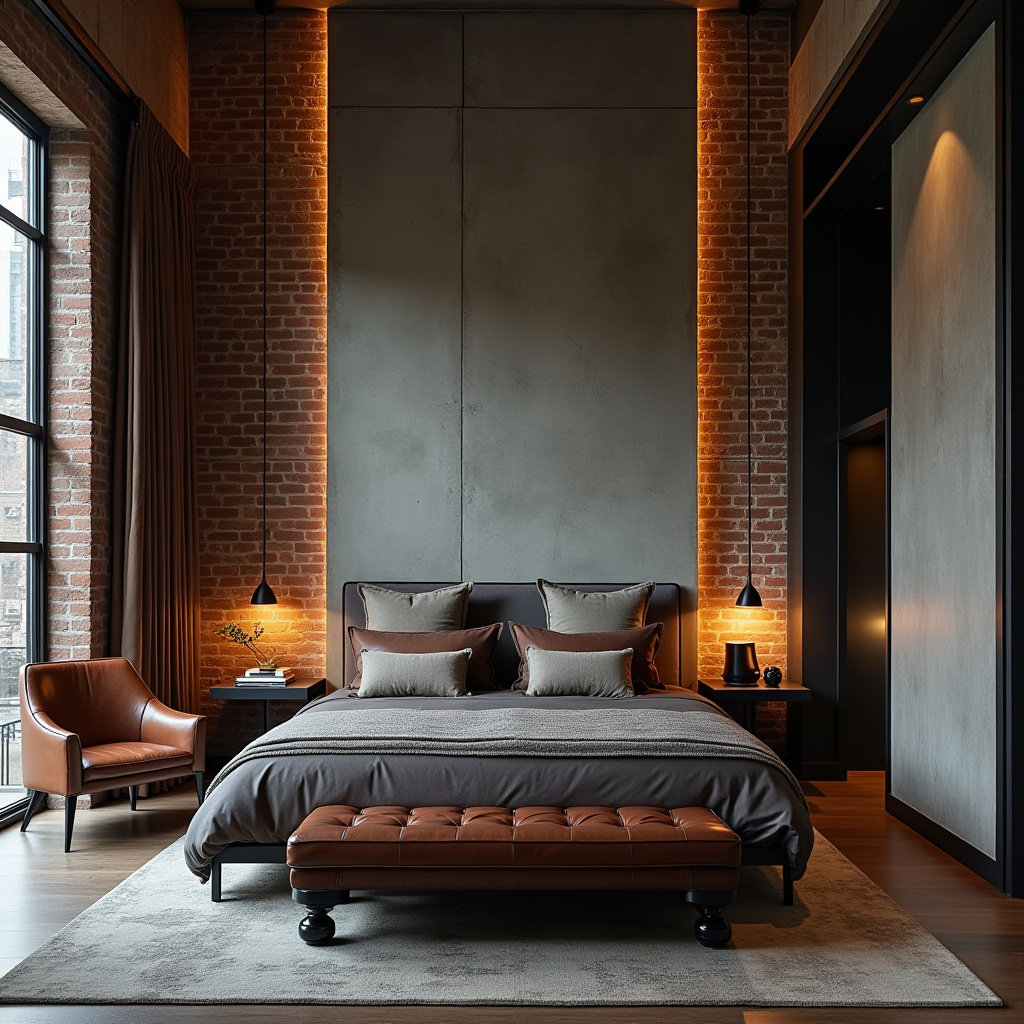 modern bedroom accent wall 7
