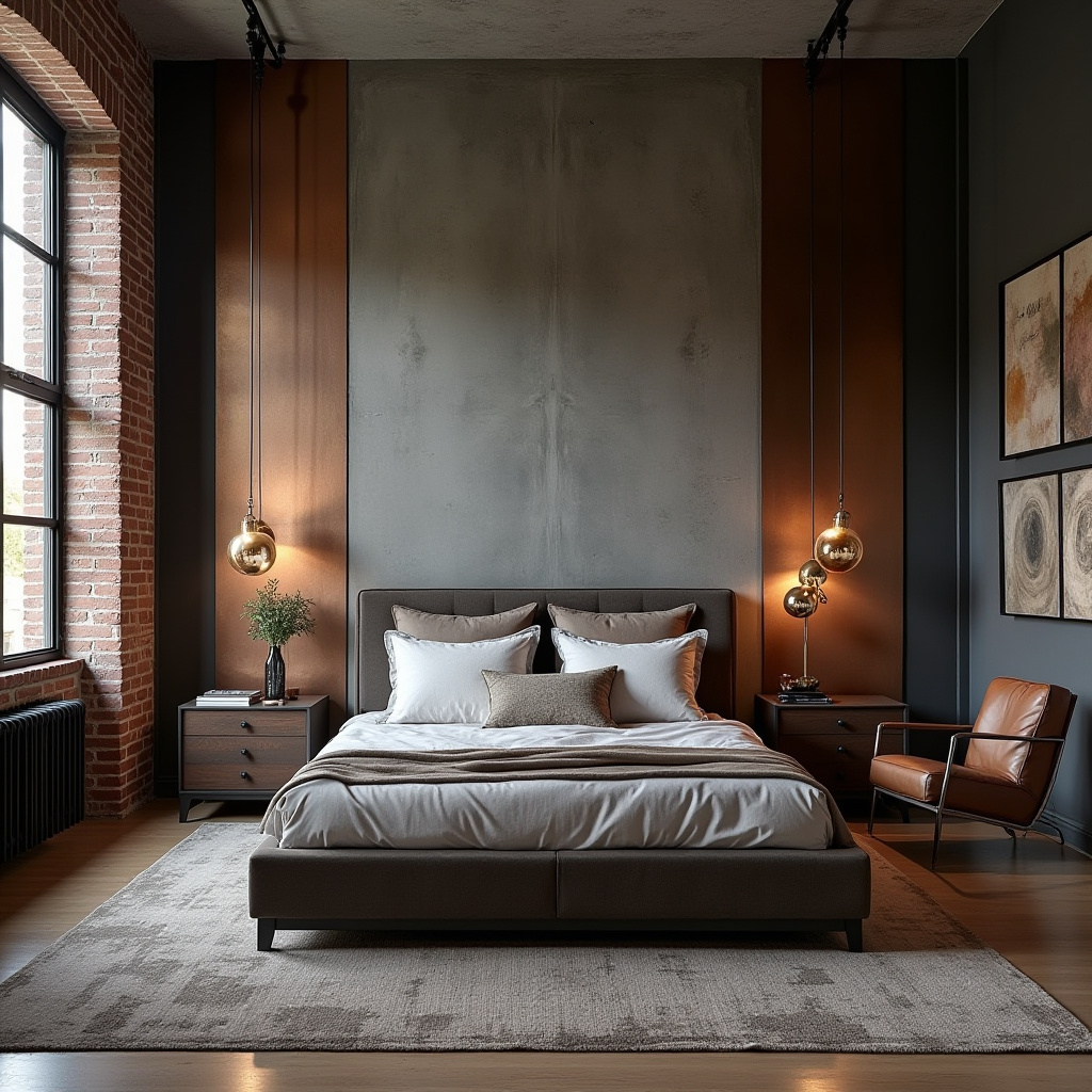 modern bedroom accent wall 8