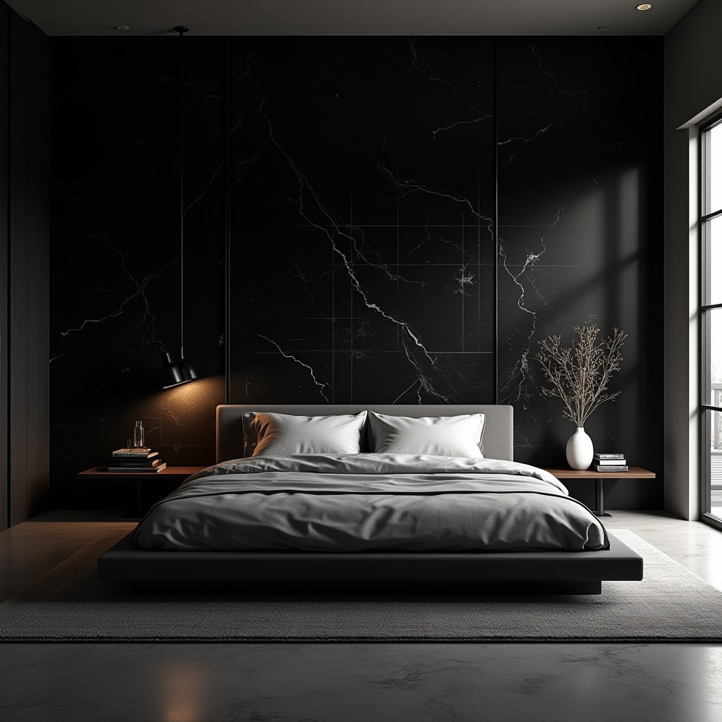 modern bedroom accent wall ideas 12