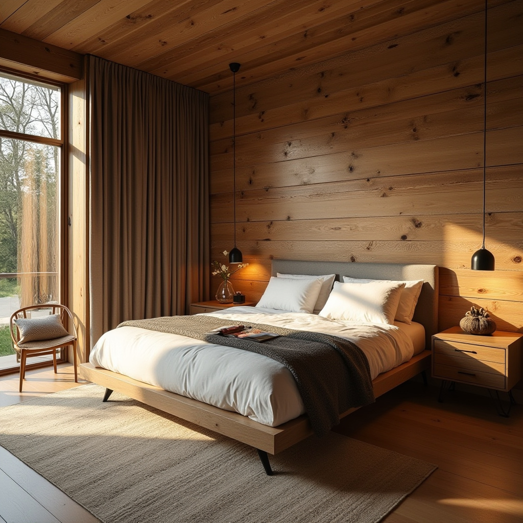 modern bedroom accent wall ideas 17