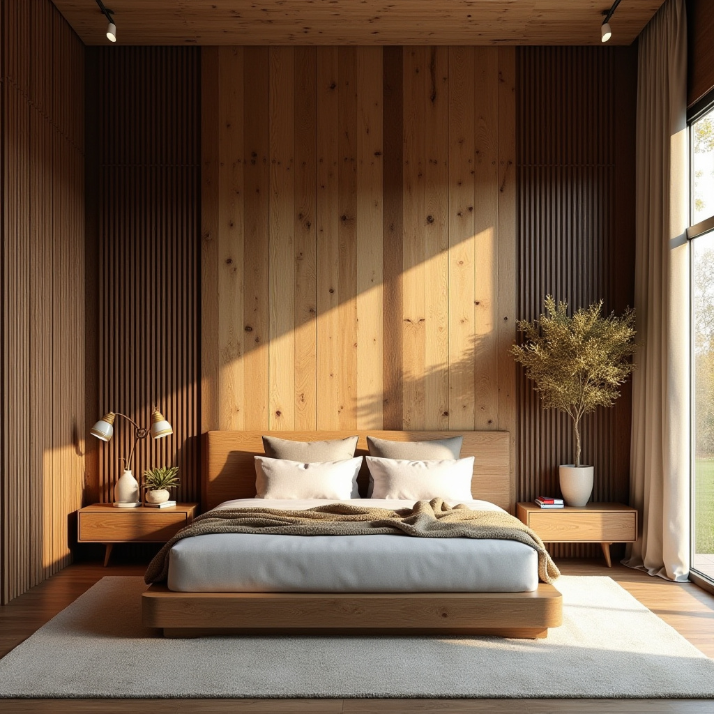 modern bedroom accent wall ideas 18