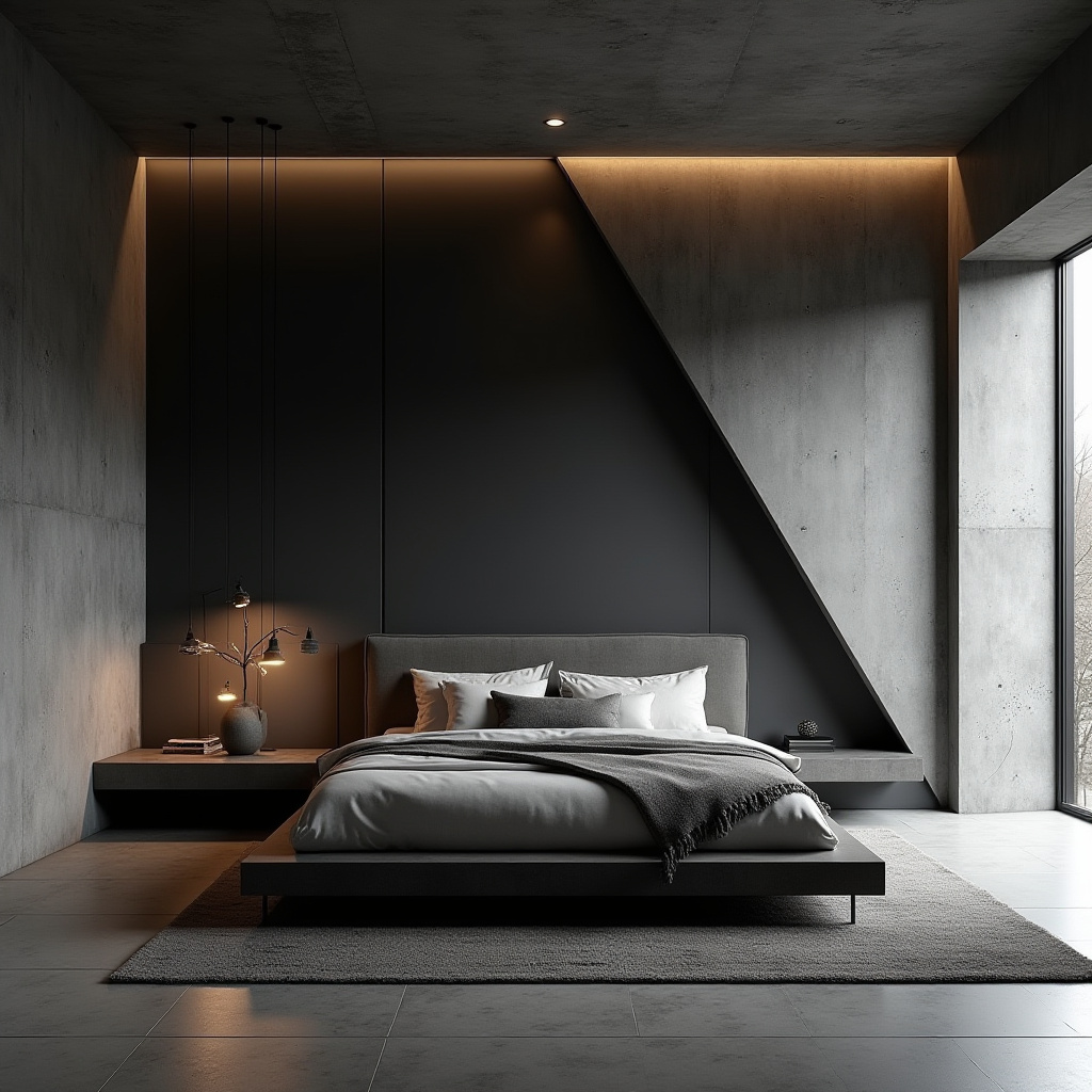 modern bedroom accent wall ideas 30