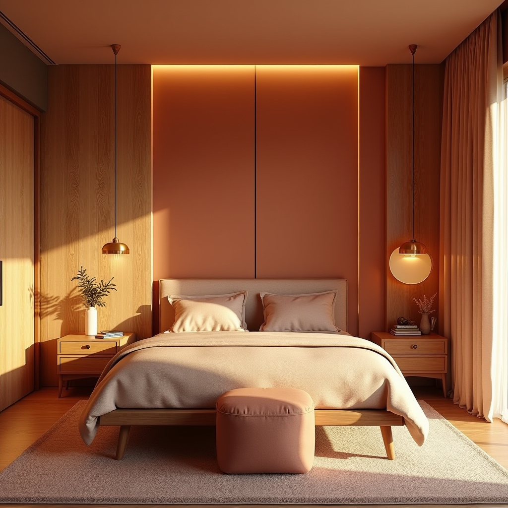 modern bedroom accent wall ideas 9
