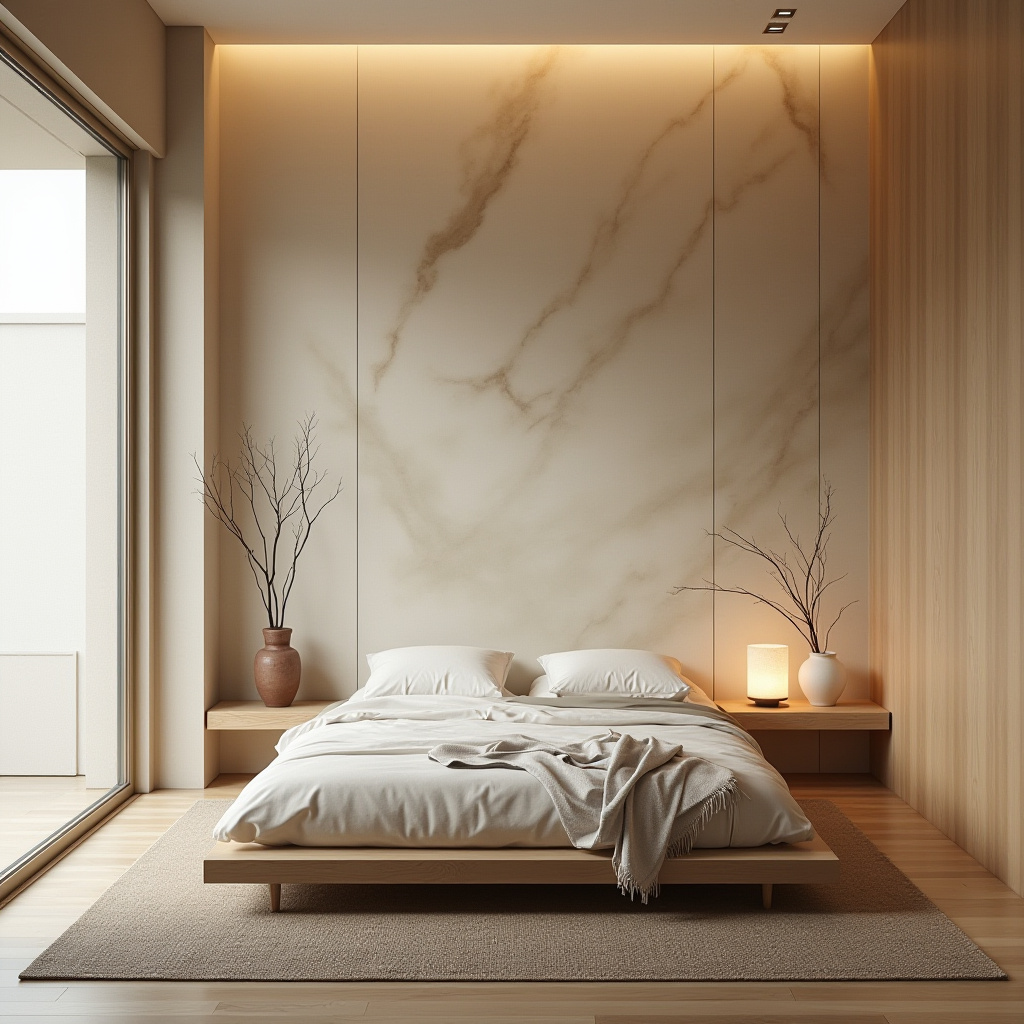 modern bedroom accent wall wallpaper 10