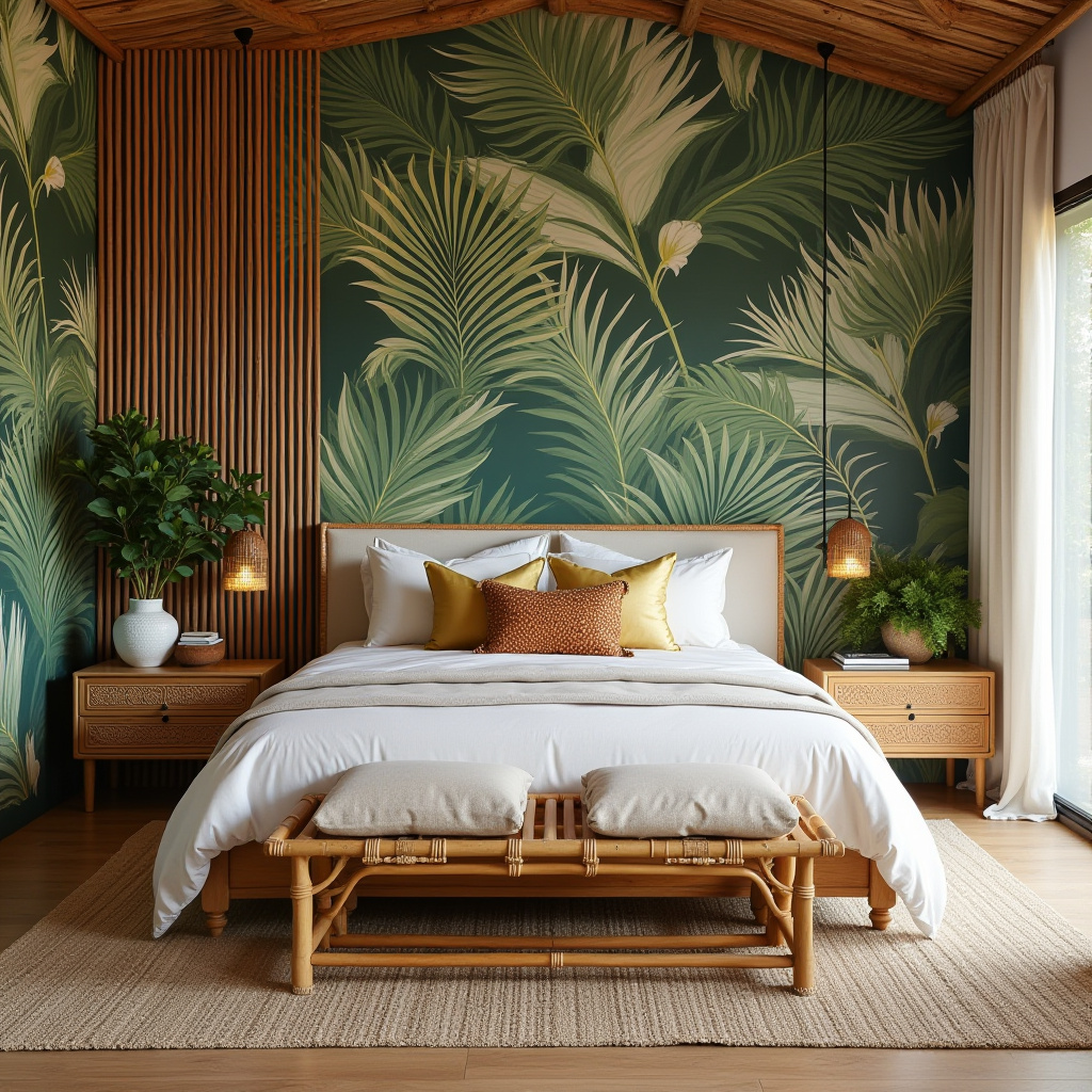 modern bedroom accent wall wallpaper 32