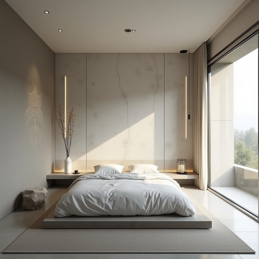modern bedroom accent wall wallpaper 36
