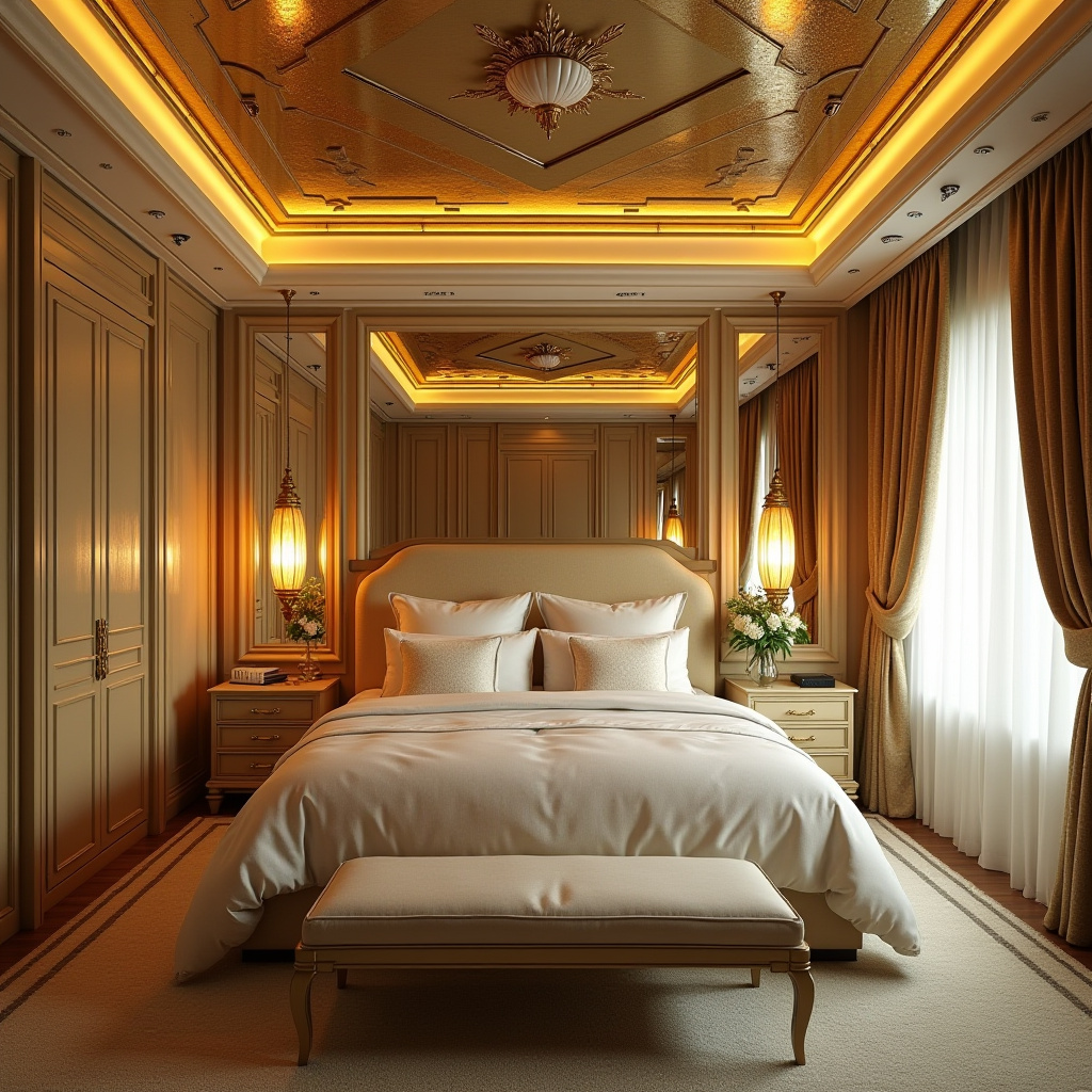 modern bedroom ceiling design 16