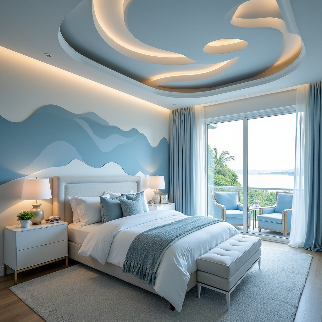 modern bedroom ceiling design 25