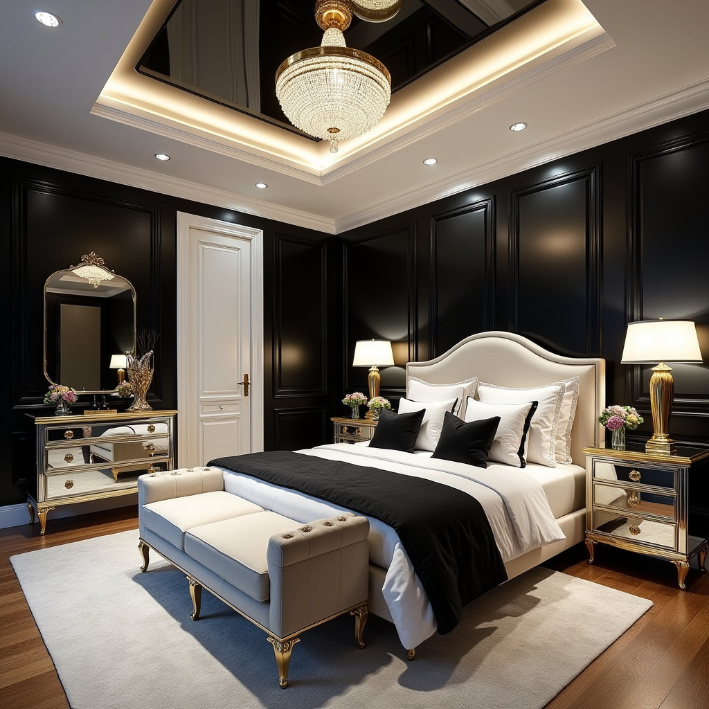 modern bedroom false ceiling design 37