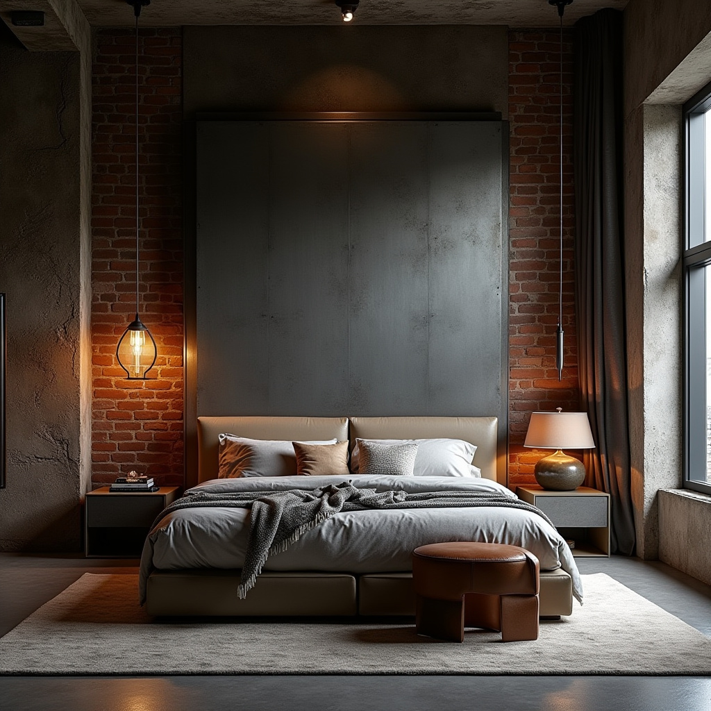 modern bedroom wall decor above bed 19