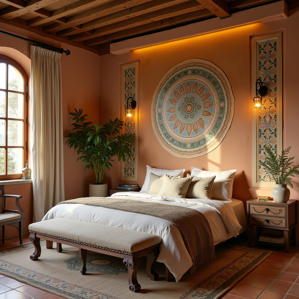 modern bedroom wall decor above bed 26
