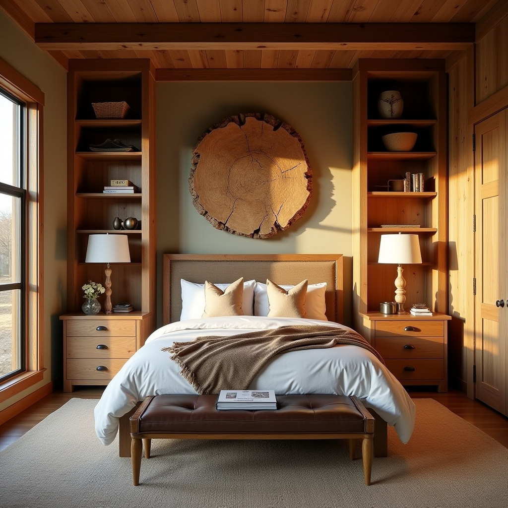 modern bedroom wall decor above bed 35