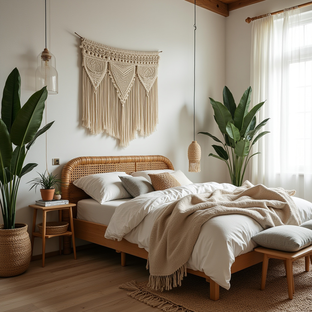 modern boho bedroom 1