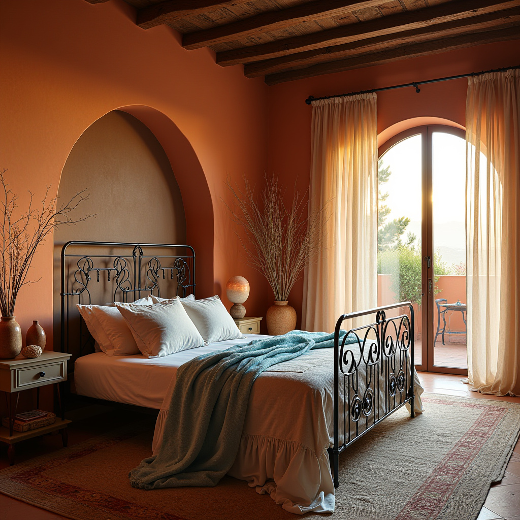 modern boho bedroom 10