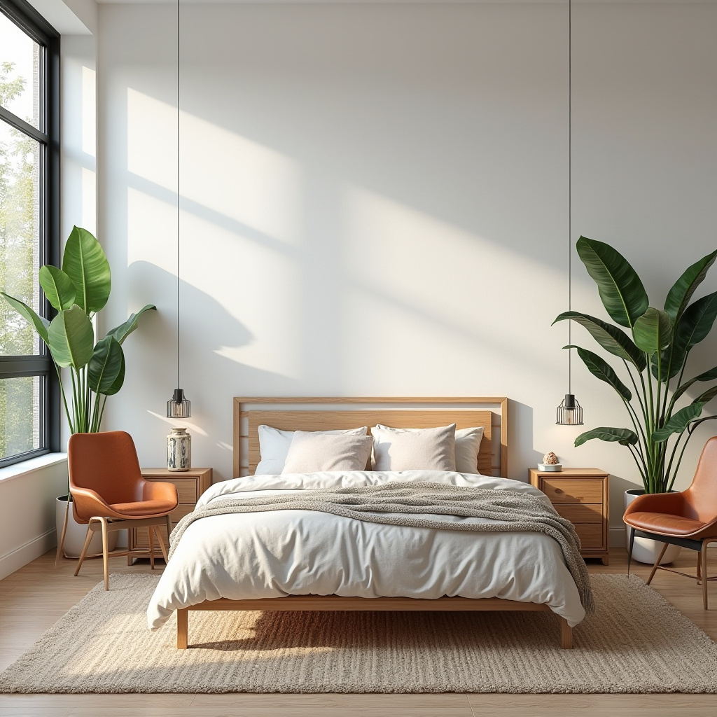 modern boho bedroom 11