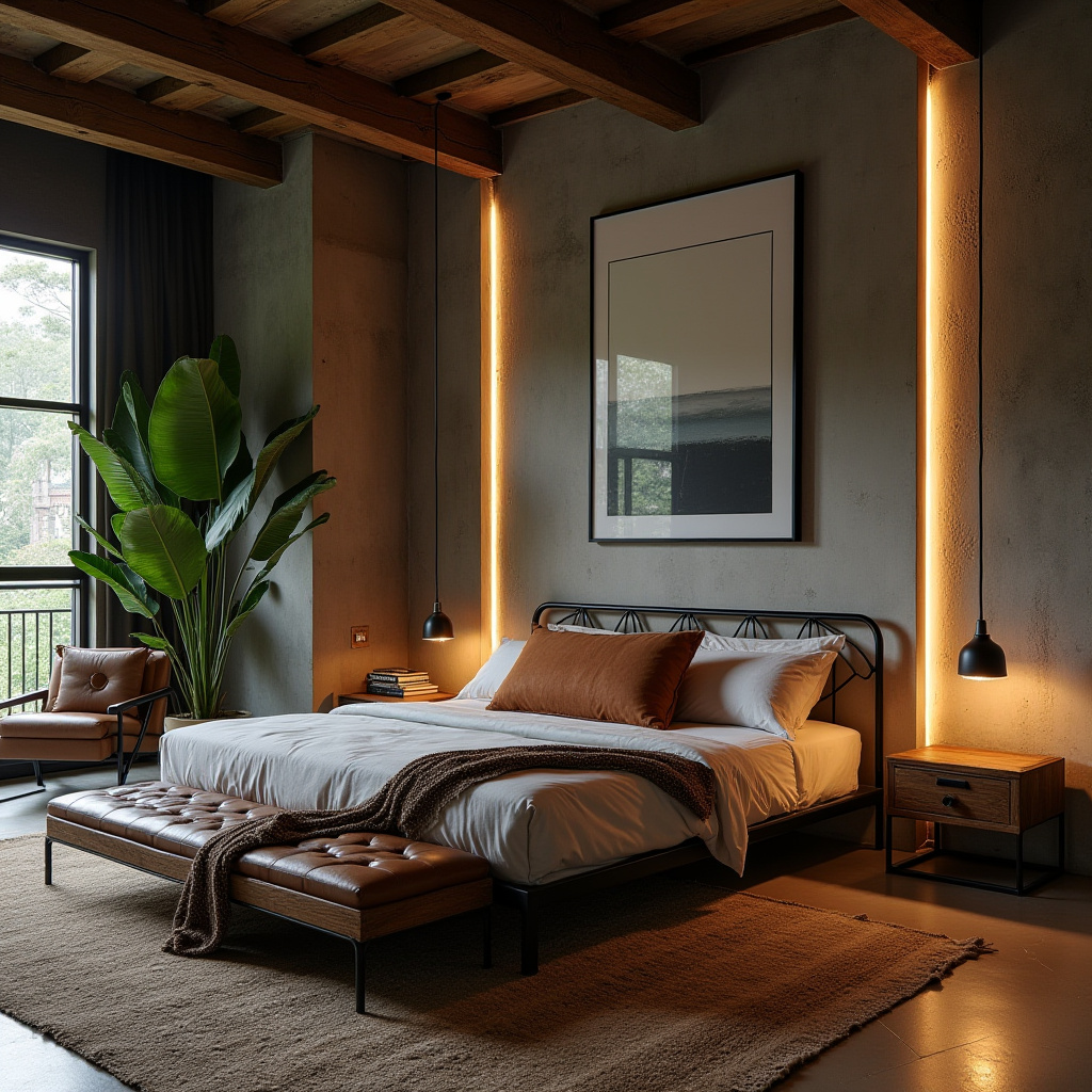 modern boho bedroom 13