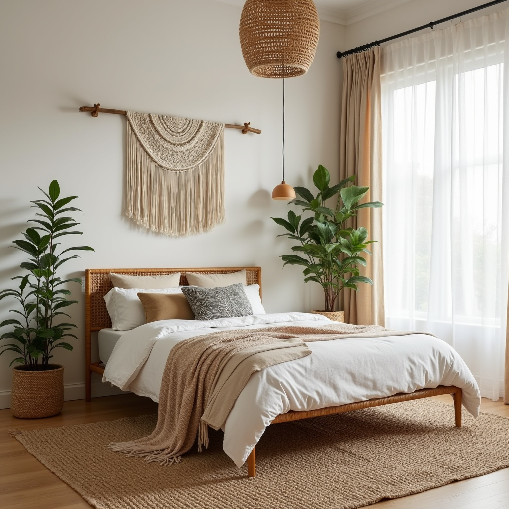 modern boho bedroom 2