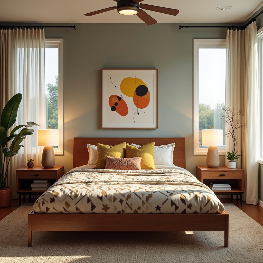 modern boho bedroom 21