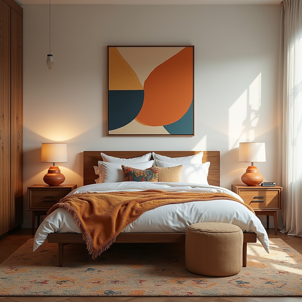 modern boho bedroom 22