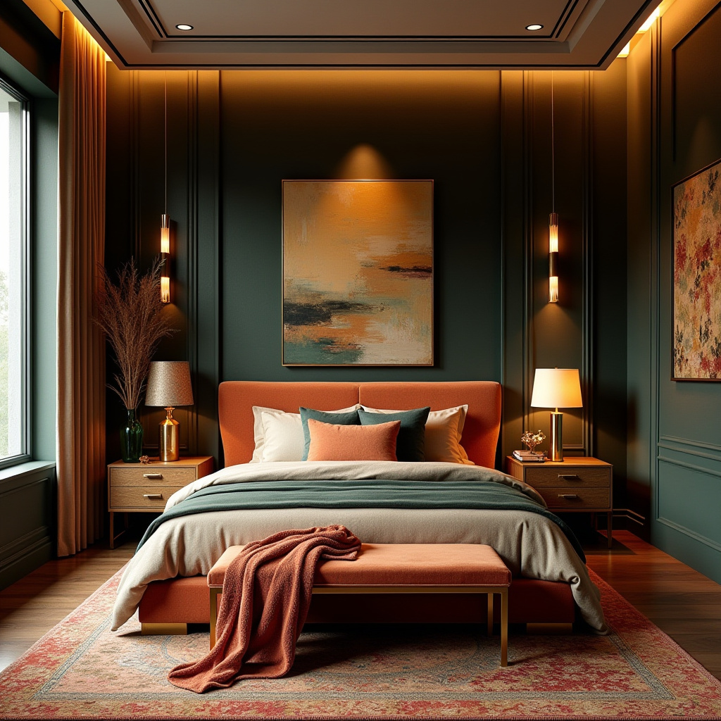 modern boho bedroom 38