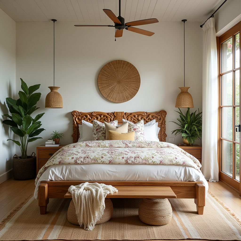 modern boho bedroom 7