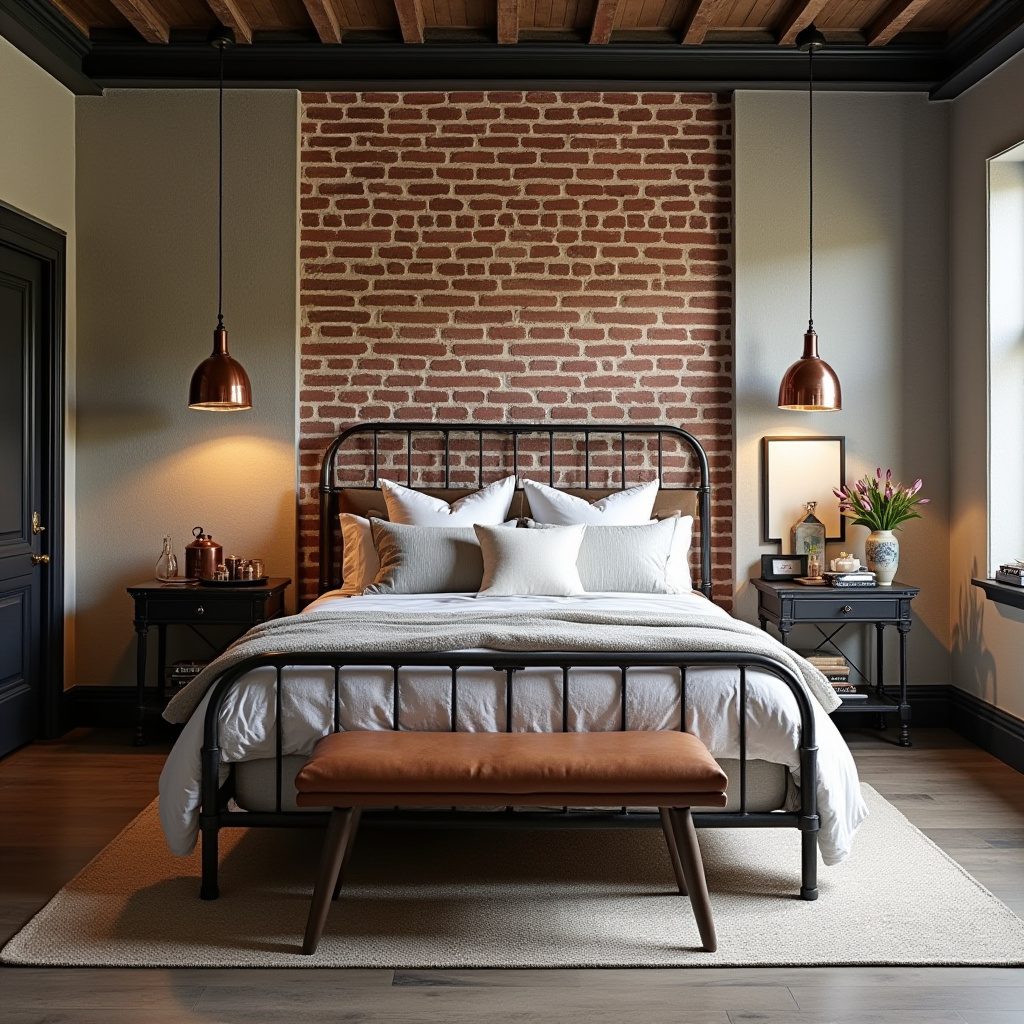 modern cottage bedroom 13