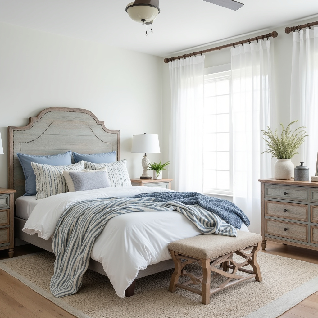 modern cottage bedroom 34
