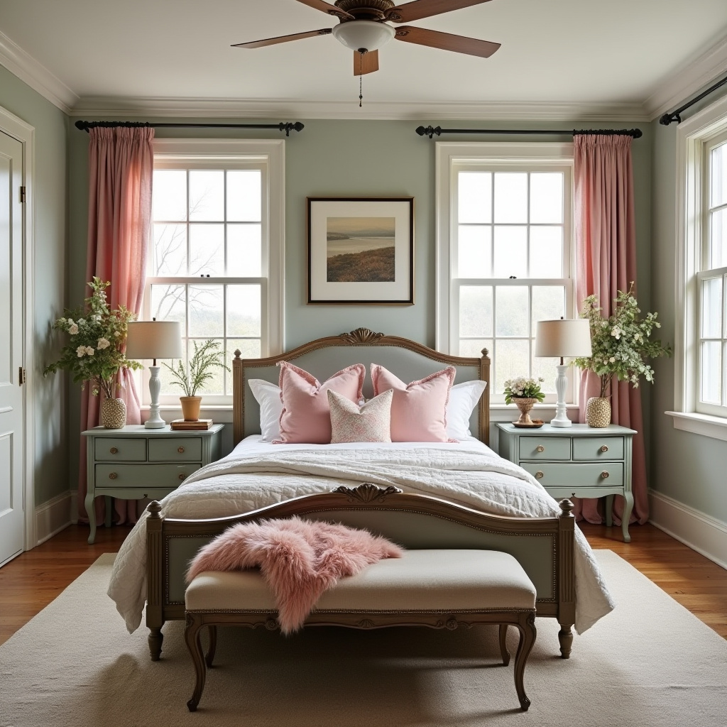 modern cottage bedroom 37