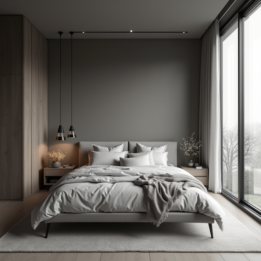modern dark bedroom 35