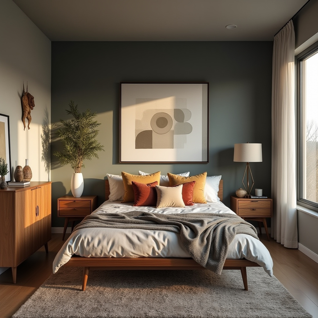 modern gray bedroom 12