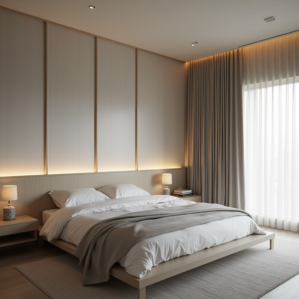 modern gray bedroom 14