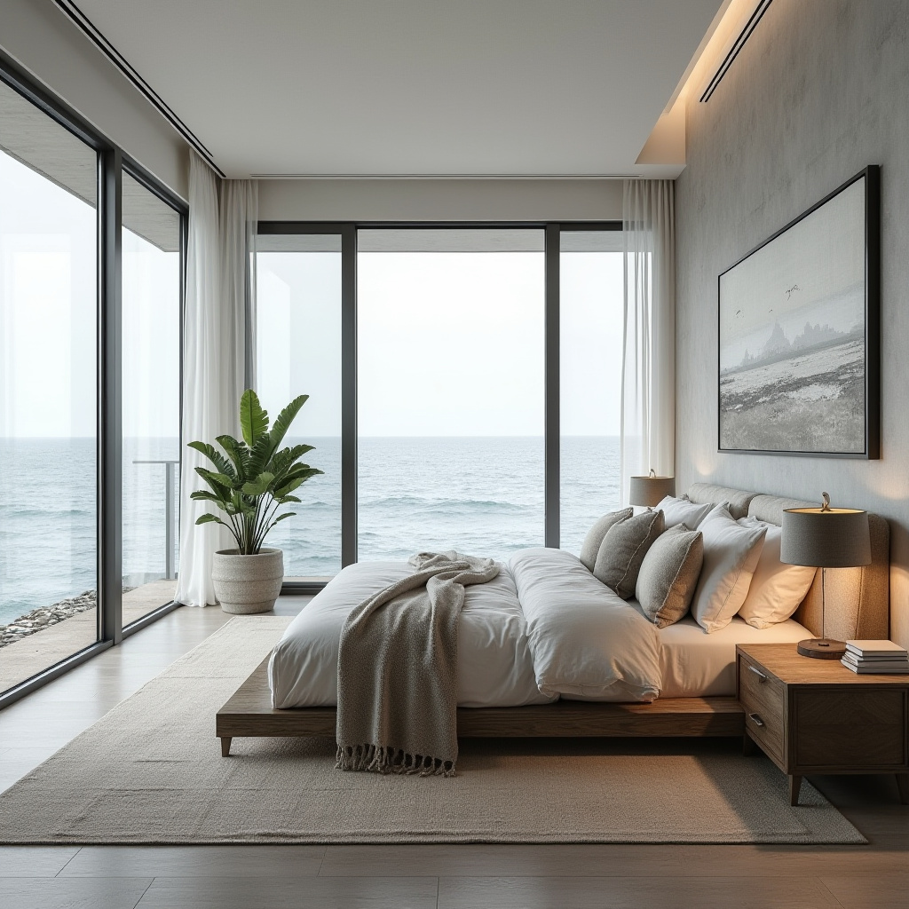 modern gray bedroom 16
