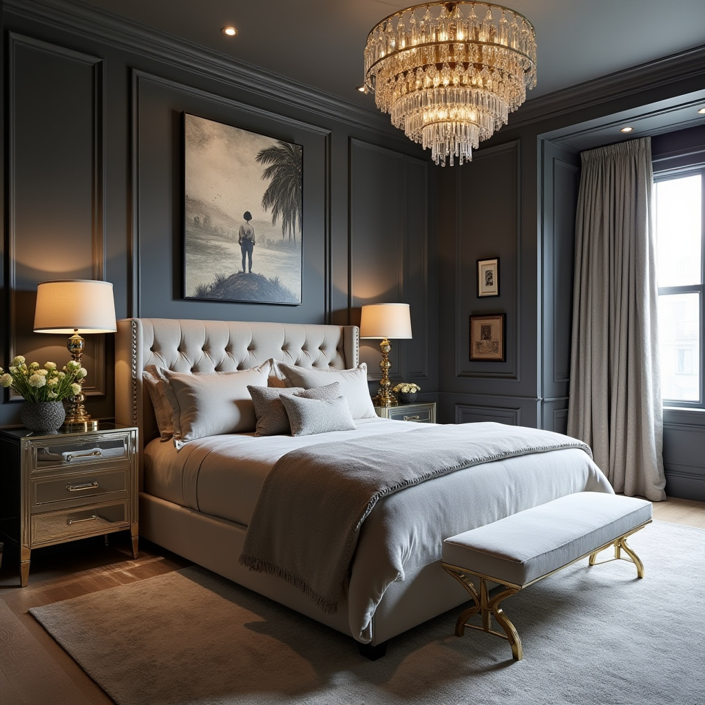 modern gray bedroom 32