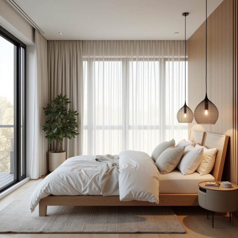 modern house bedroom interior 1