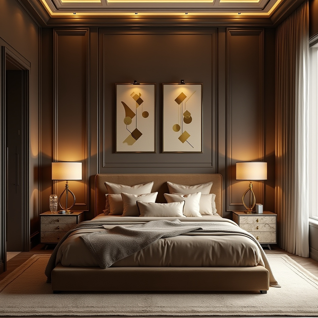modern house bedroom interior 16