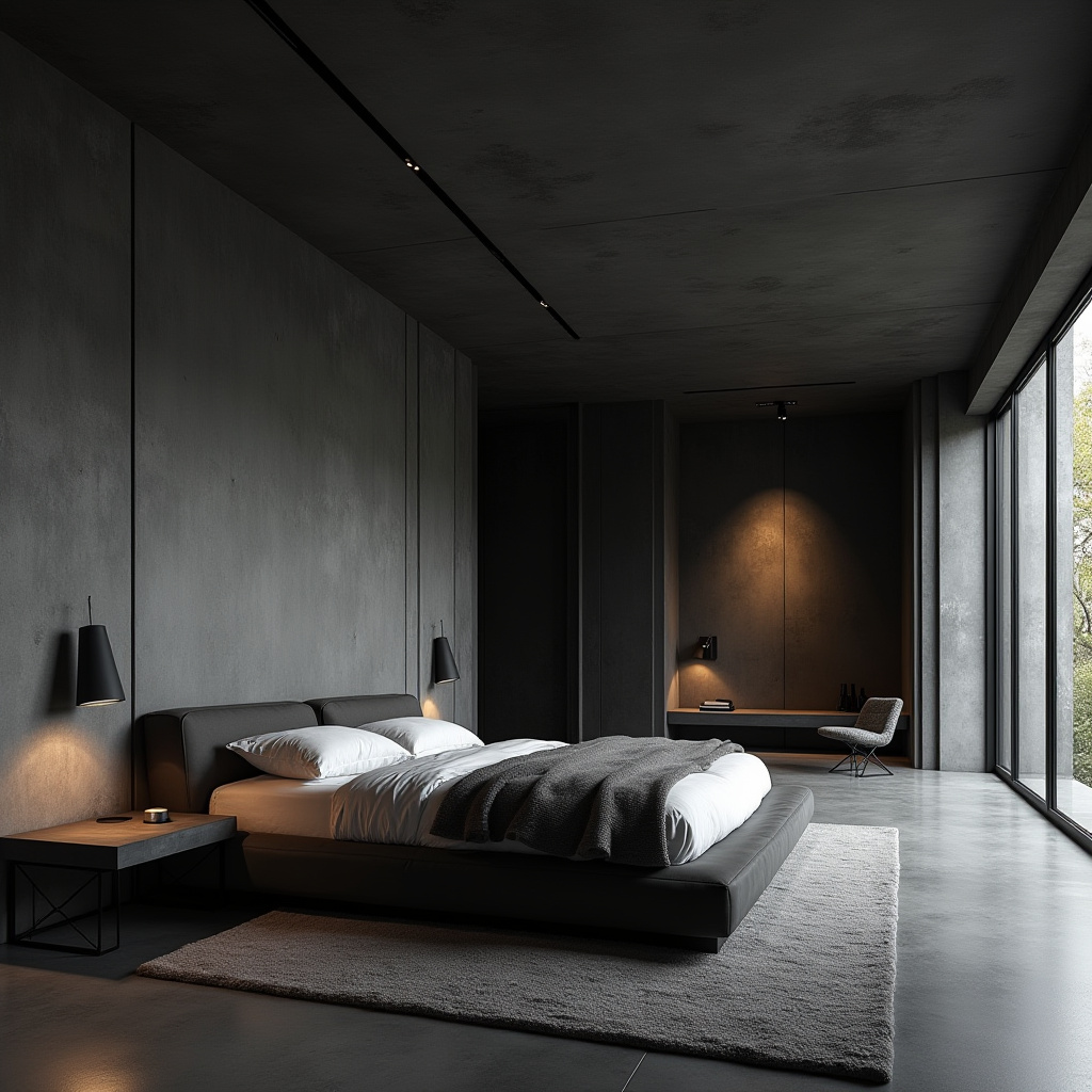 modern house bedroom interior 29