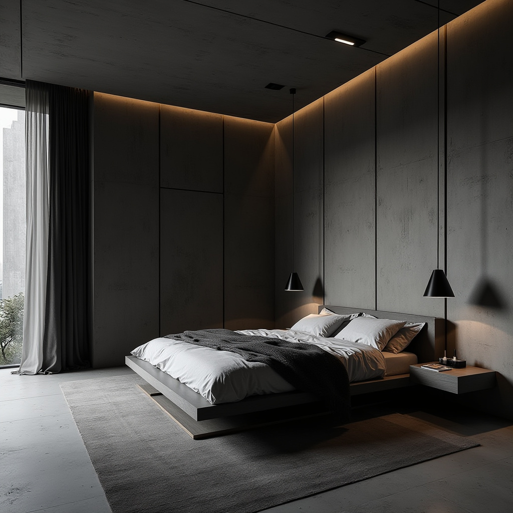 modern house bedroom interior 30