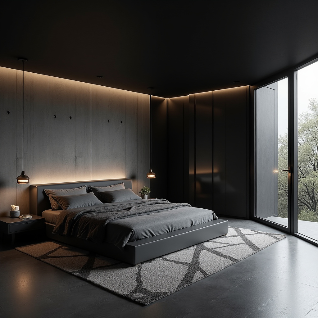 modern house bedroom interior 6