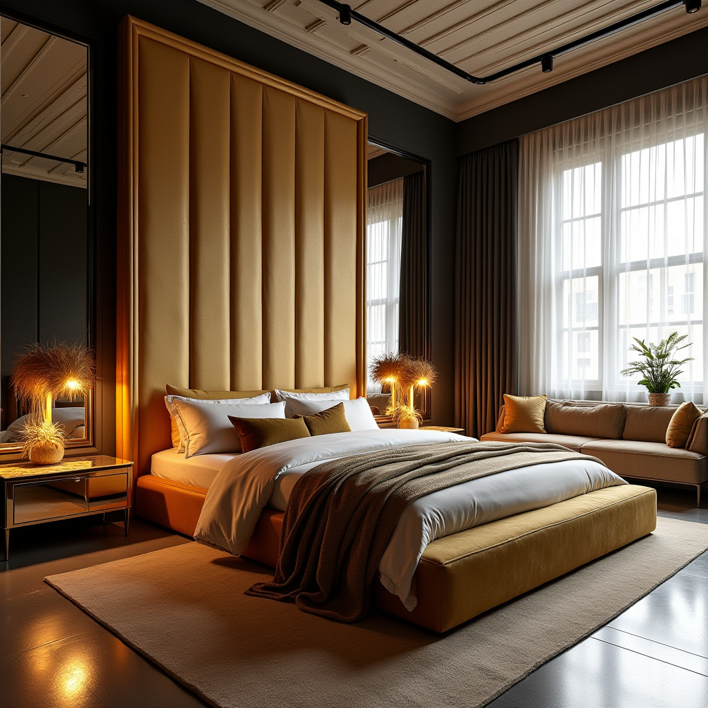 modern loft bedroom 24