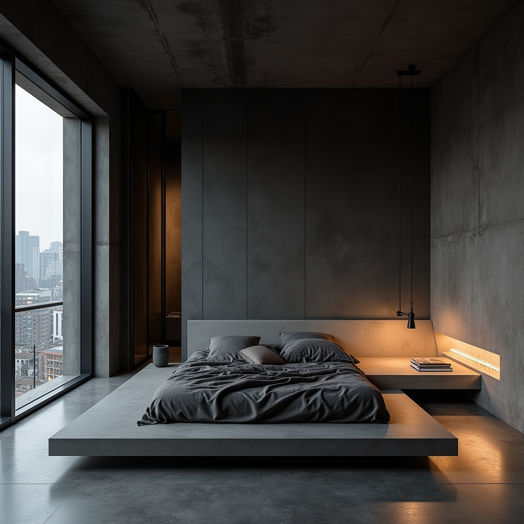 modern loft bedroom 31