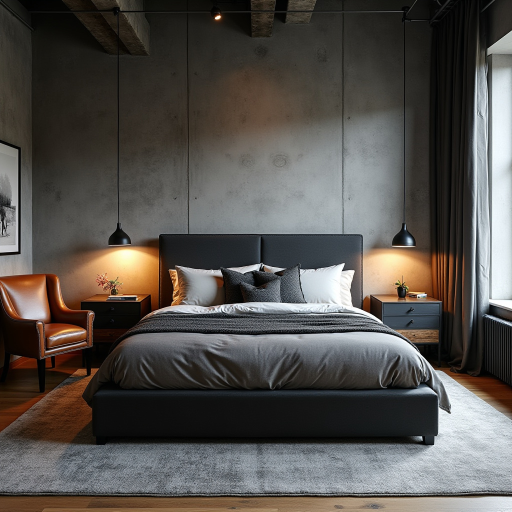 modern loft bedroom 4