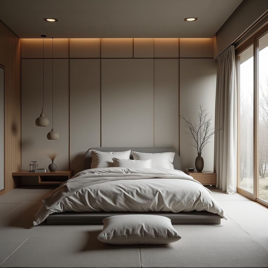 modern luxury grey bedroom ideas 19