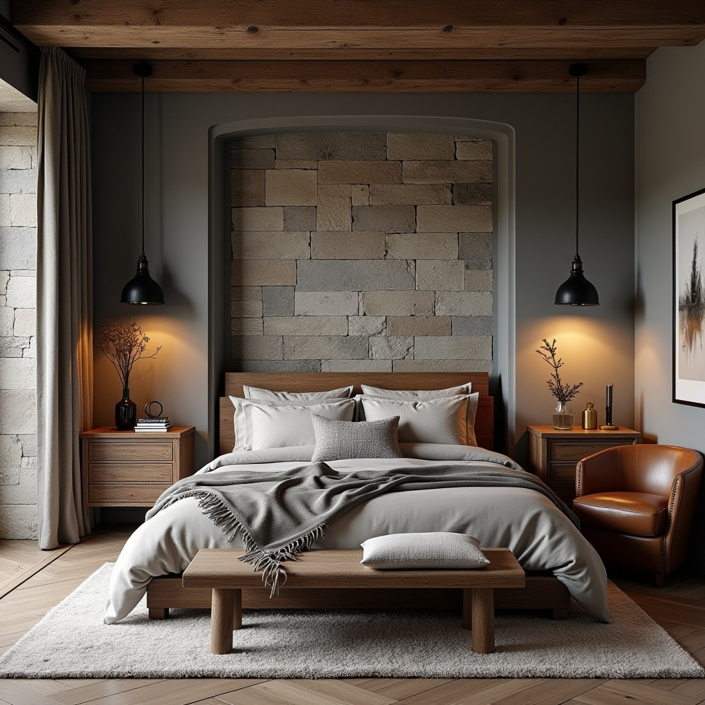 modern luxury grey bedroom ideas 21